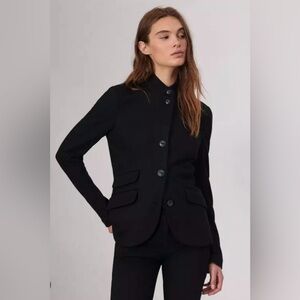 Rag & Bone Slade Wool Blazer Womens jacket black 10